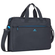 RivaCase 8057 Regent Borsa per Laptop 16'' Poliestere Tracolla Regolabile e Rimovibile colore Nero