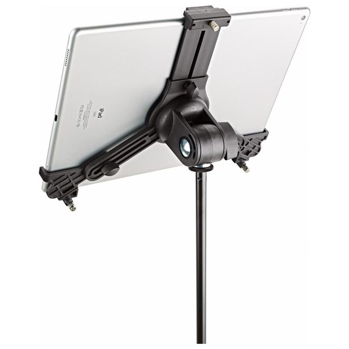 König and Meyer 19790-316-55 Supporto Attivo per Tablet Universale Regolabile Orientamento Orizzontale Verticale colore Nero