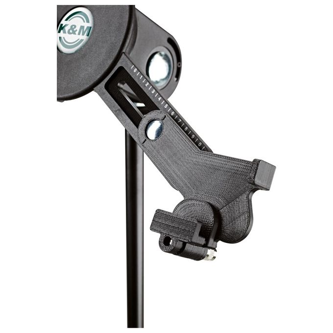 König and Meyer 19790-316-55 Supporto Attivo per Tablet Universale Regolabile Orientamento Orizzontale Verticale colore Nero