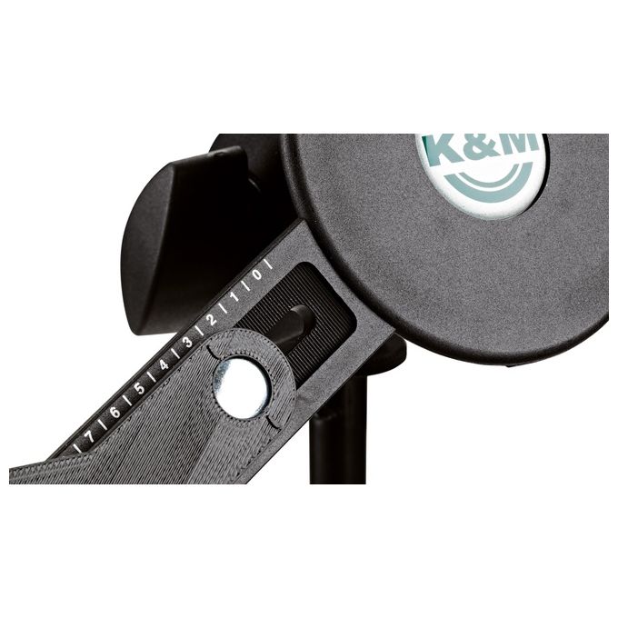 König and Meyer 19790-316-55 Supporto Attivo per Tablet Universale Regolabile Orientamento Orizzontale Verticale colore Nero