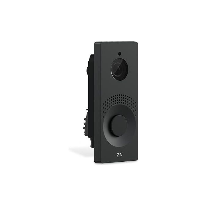 2N 9158106 IP One Videocitofono IP Full HD 156° PoE Telecamera Grandangolare colore Nero