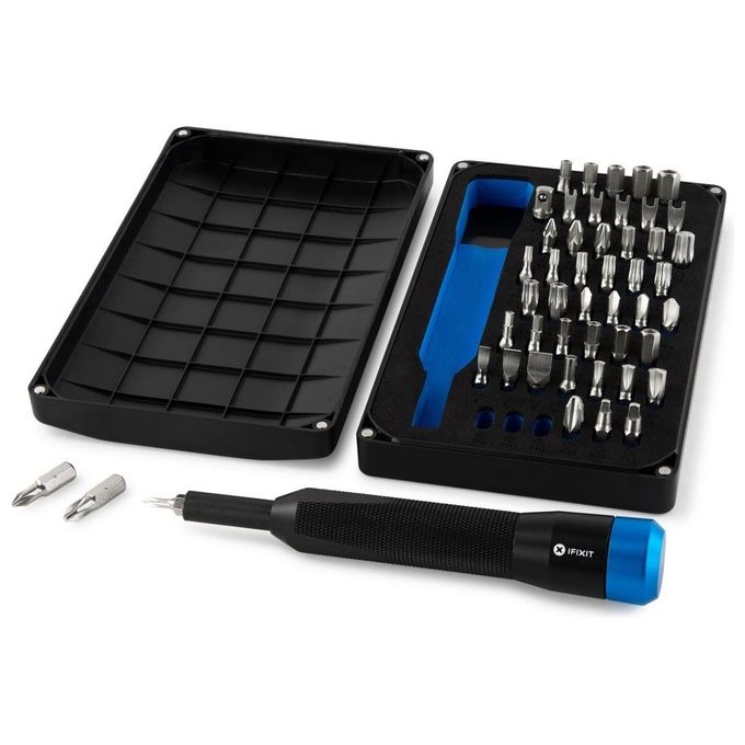 IFixit Mahi Precision Bit Set KIT_ di 48 Punte 1-4'' e Cacciavite di Precisione