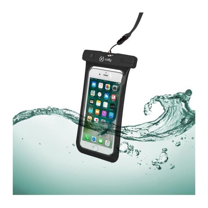 Celly Splash Bag per Smartphone fino a 6,2'' Nero
