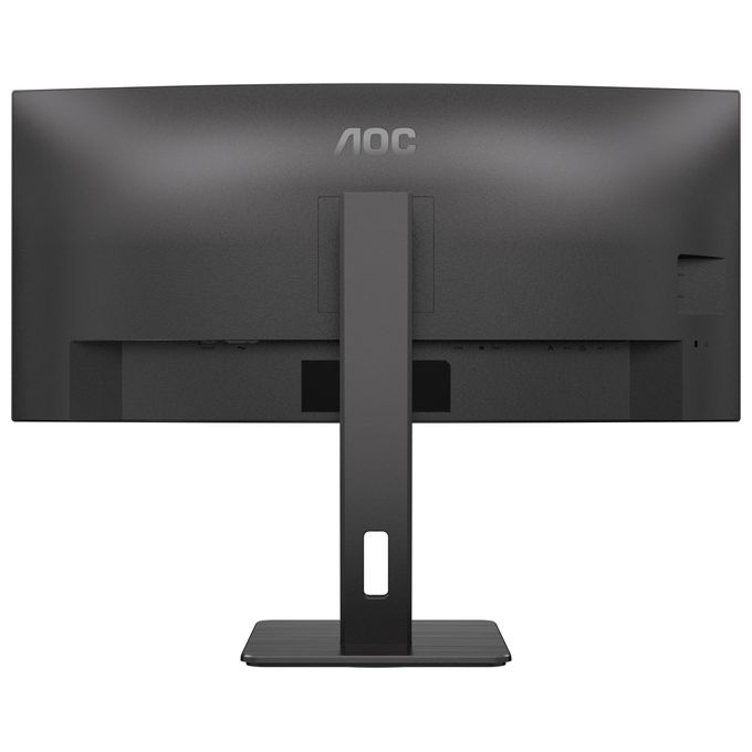 AOC CU34P3CV Monitor Curvo 34'' VA WQHD 100 Hz 4ms USB-C 65W Hub USB RJ45 colore Nero