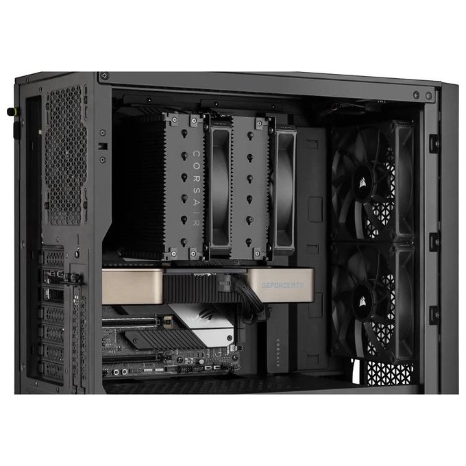 Corsair CT-9010011-WW A115 Raffreddatore CPU a Torre 2 Ventole 140 mm PWM TDP 270W colore Nero