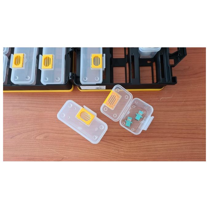 Link Valigetta 12 Compartimenti Estraibili per Attrezzi Minutera 30x28x15cm