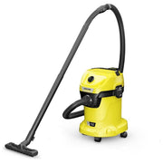 KÄRCHER 1.628-551.0 WD 3-18 Aspirapolvere a batteria bagnato e asciutto 17 L 18 V 5 Ah colore Nero Giallo