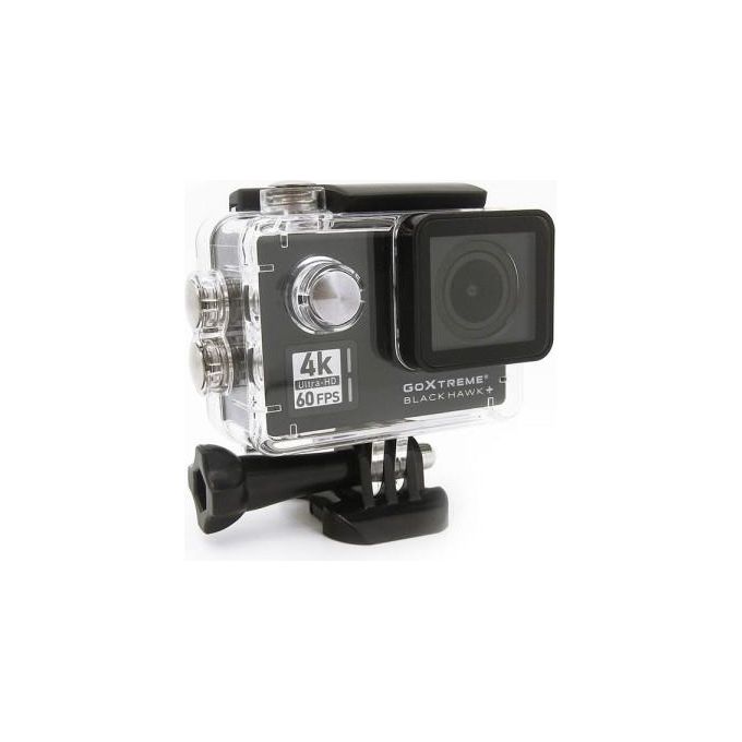 Easypix 3R30040 GoXtreme Black Hawk Action Cam 4K Ultra HD 60fps Sensore 12MP Grandangolo 170° Impermeabile 60m colore Nero