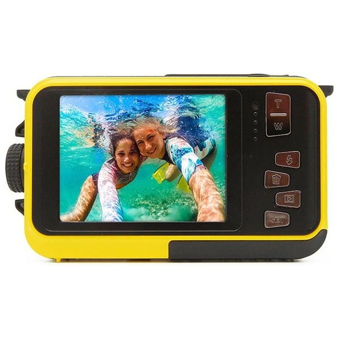 Easypix 20150 GoXtreme Reef Fotocamera per Sport d'Azione 24 MP Full HD 1920x1080 30 fps colore Giallo
