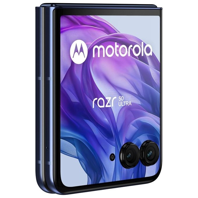 Motorola Razr 50 Ultra, 6.9 Pollici, Doppia SIM, Android 14 5G, Blu Marino