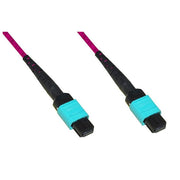 Link Cavo Fibra Ottica Mpo-Mpo Femmina-Femmina 12 Fibre Om4 Metodo A 2mt Tipo B