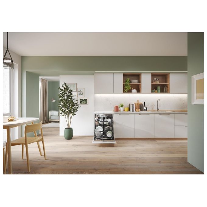 Candy CF 4E7L0W Rapido Lavastoviglie Libera Installazione 14 coperti Classe E 47 dB Wi-Fi Bluetooth (85x60x60 cm) colore Bianco