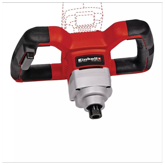 Einhell Miscelatore A Batteria Te-Mx 18 Li (Batteria Non Inclusa)