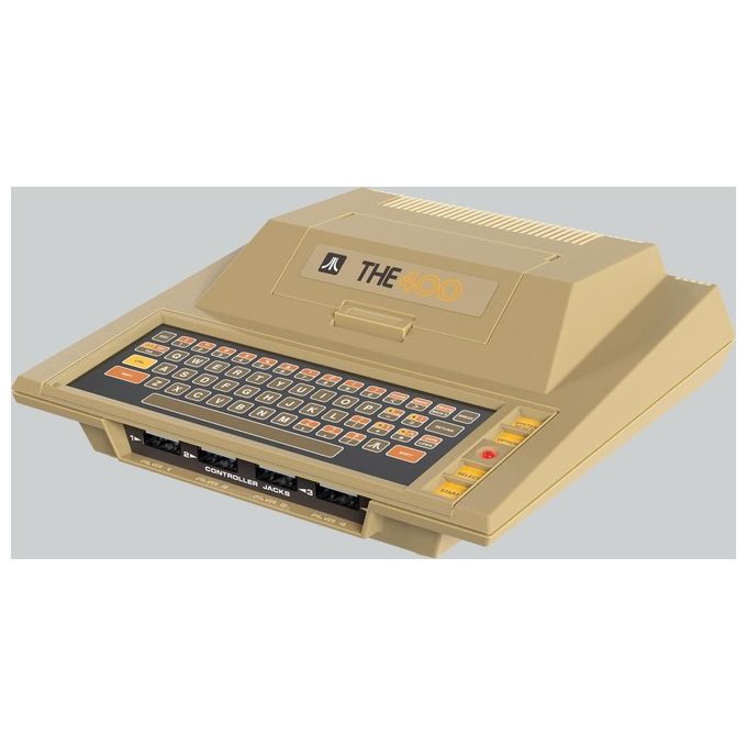 Atari RETROGAMES-THE400MINI THE400 Mini Console Retro 25 Giochi Preinstallati HDMI 720p 5 Porte USB colore Grigio