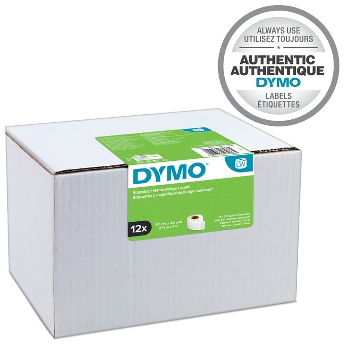 Dymo Cf12x220 etichette Labelwriter 54x101mm Bianco