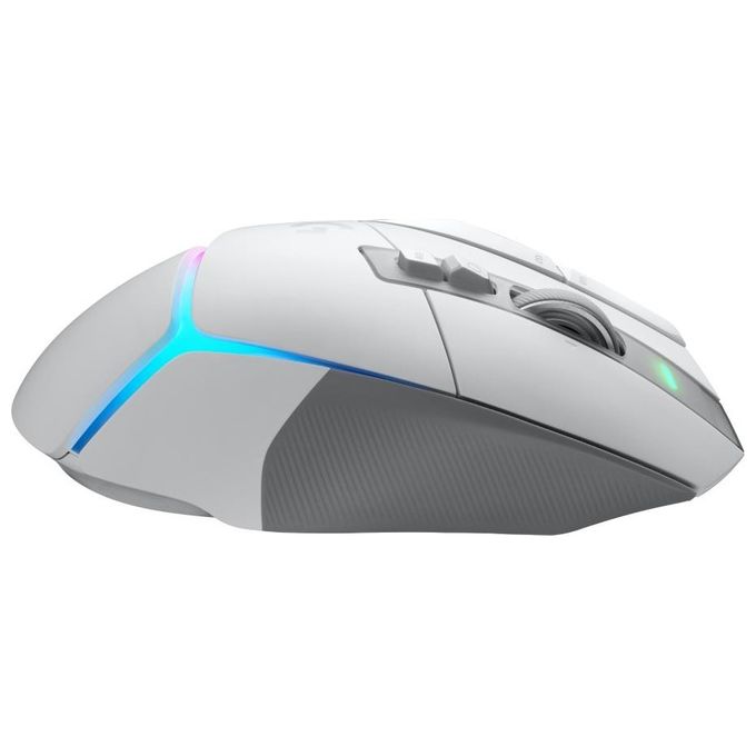 Logitech G 910-006172 G502 X PLUS Mouse Gaming Wireless 25600 DPI 13 Tasti Programmabili Sensore HERO 25K Illuminazione RGB LIGHTSYNC colore Bianco