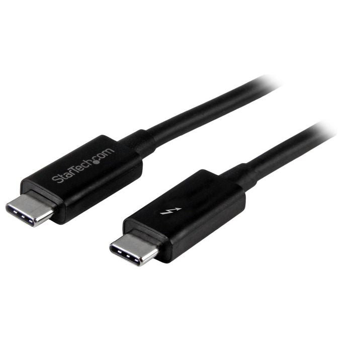 Startech cavo thunderbolt 3 usb-c (20gbps) da 1 m - compatibile con thunderbolt, usb e displayport - m-m