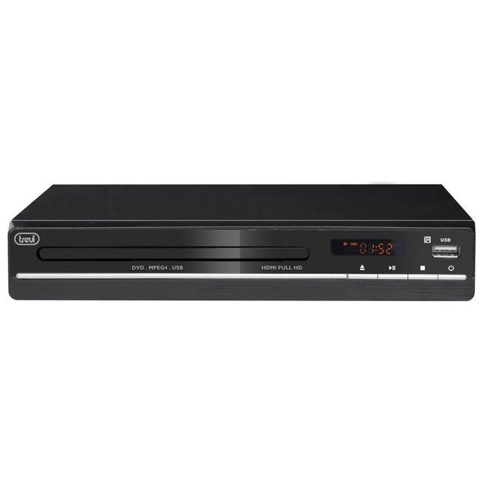 Trevi Lettore DVD Mini Full HD con Usb DVMI 3580 HD Nero