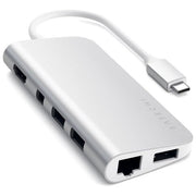Satechi Adattatore Type C Multiporta in Alluminio con 4K Hdmi Silver