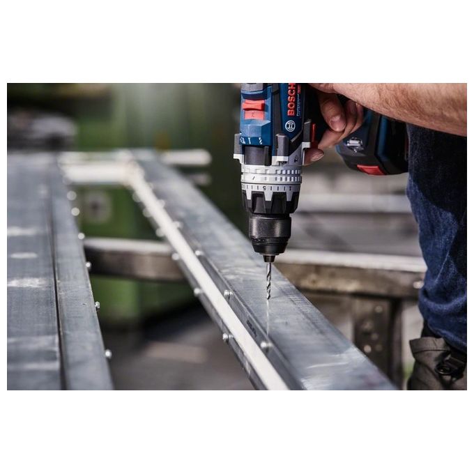 Bosch 2608577352 ProBox HSS PointTeQ Set Punte per Trapano Metallo 25 pz 1-13mm colore Nero