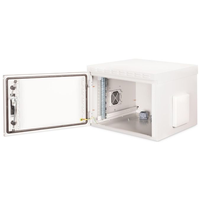 Digitus Armadio Rack 19'' per Reti da Esterno Protezione Ip55 7 Unita' 490x600x600mm