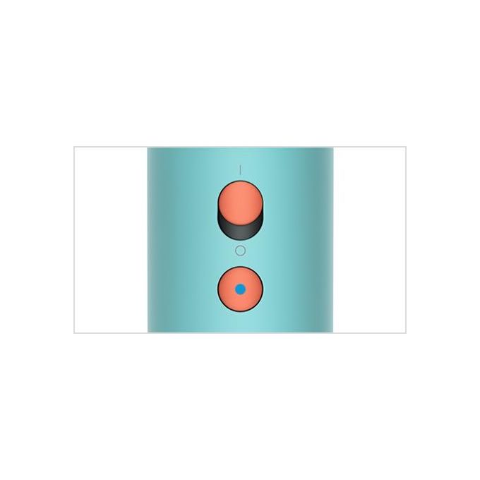 Dyson 515276-01 Supersonic Nural Asciugacapelli 1600W Motore V9 3 Velocita' 4 Temperature con Accessori colore Blu Arancione