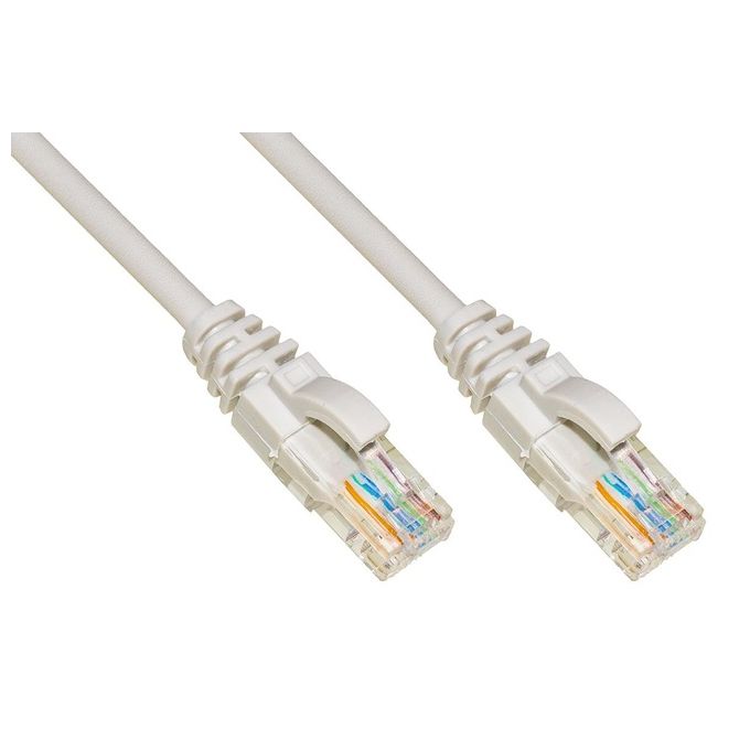 Link Cavo di Rete Categoria 6 Non Schermato Utp Colore Grigio 20mt