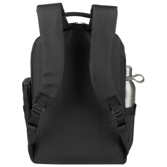 Rivacase 7561 BLACK ECO Zaino per Notebook 15,6-16'' Poliestere RPET Riciclato Resistente all'Acqua colore Nero