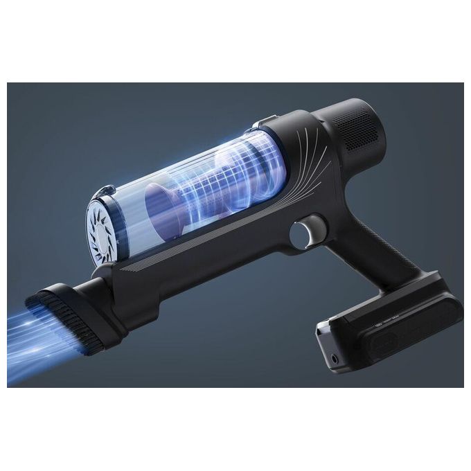 Rowenta RH6A35WO X-Pert 7.60 Aspirapolvere a Bastone 2 in 1 Senza Filo Ciclonico Senza Sacchetto 0.44 L 140 W 45 min 81 dB colore Viola Argento