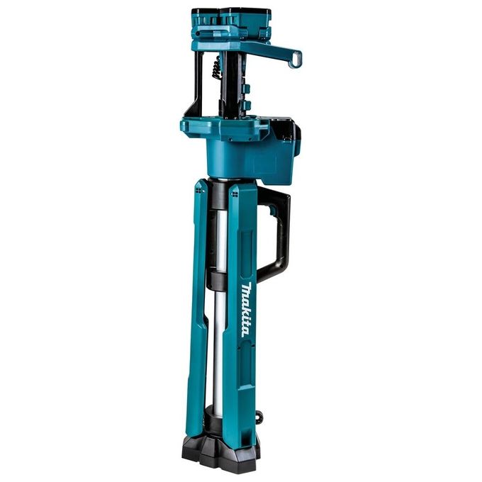 Makita DML814 Luce da Lavoro LED 3000 lm con Treppiede Regolabile colore Blu