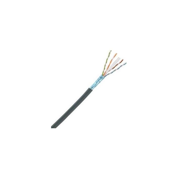Panduit PFO6X04BL-CEG Cavo di rete Cat.6a F-UTP 305 m AWG 23 Schermato Gel Riempitivo Guaina PE UV Resistente colore Nero