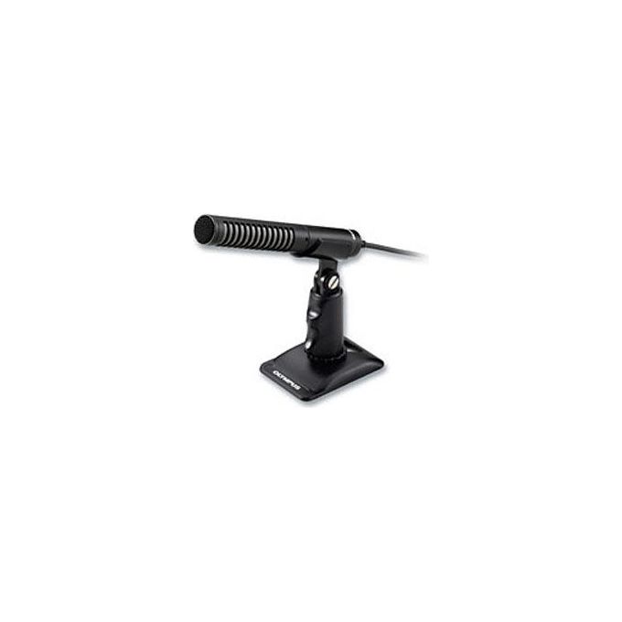 Olympus N2277526 ME 31 Microfono a fucile unidirezionale cablato compatto con corpo in metallo e schermo antivento colore Nero
