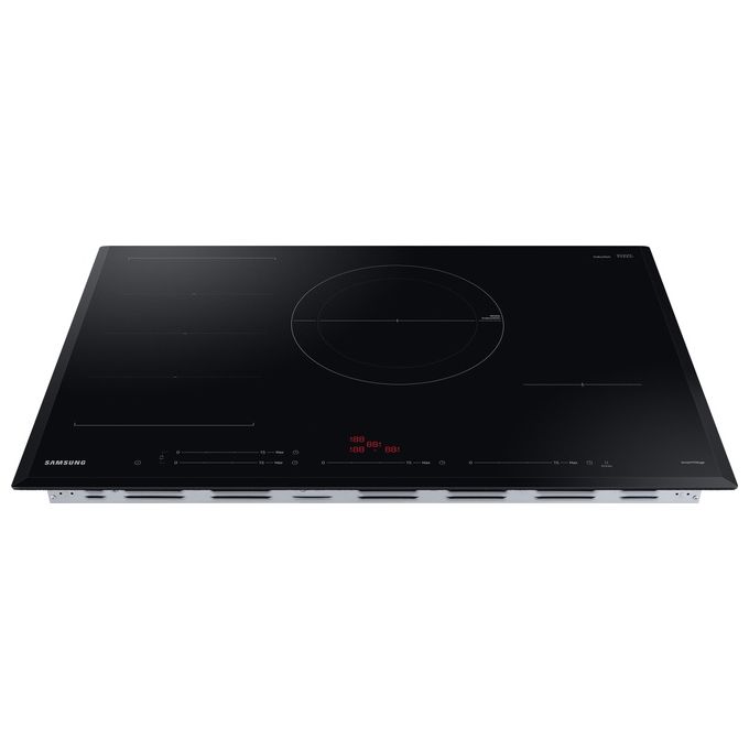 Samsung NZ84C6057KK Piano cottura induzione 80 cm 4 zone Slim Fit Flex Zone Plus 7.4 W Wi-Fi SmartThings 15 livelli colore Nero