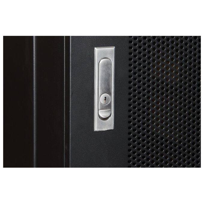 Link Armadio Rack 19'' 42U 2055x800x1000mm Porta Traforata Nero