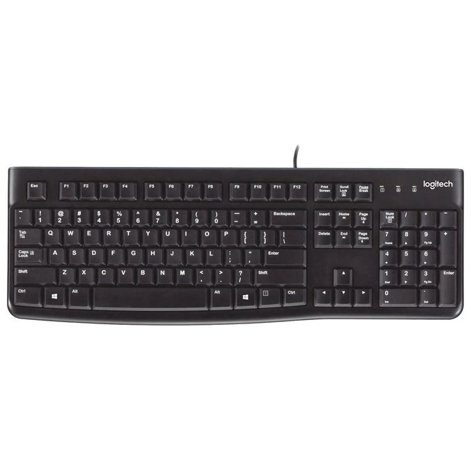Logitech K120 Tastiera Usb AZERTY Francese Nero