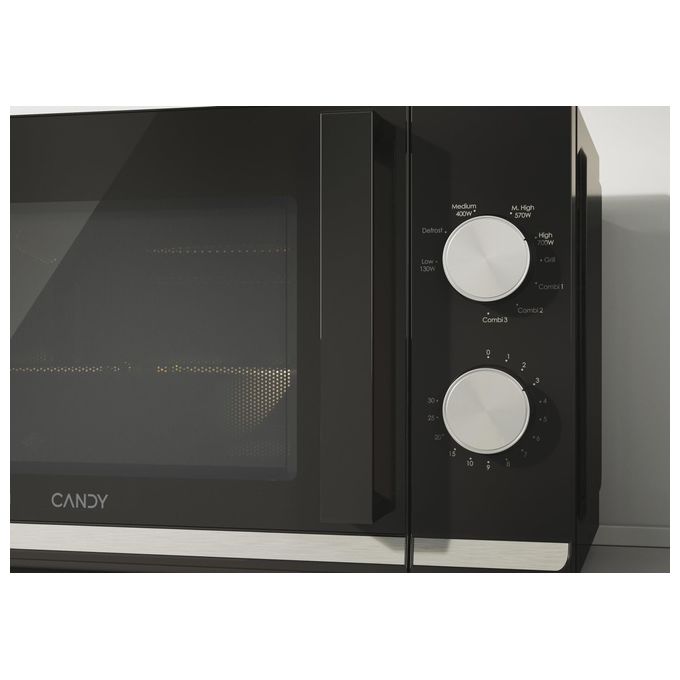 Candy CMG20TNMB Moderna Forno a Microonde con Grill 20 L 700 W Grill 900 W 6 Livelli di Potenza Defrost App hOn colore Nero