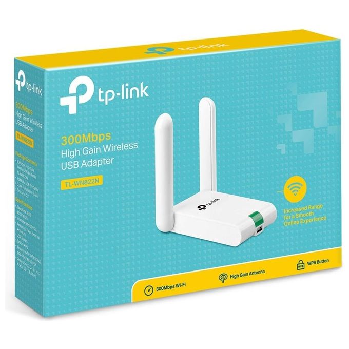 TP-LINK Adattatore Usb 300mbps High Gain