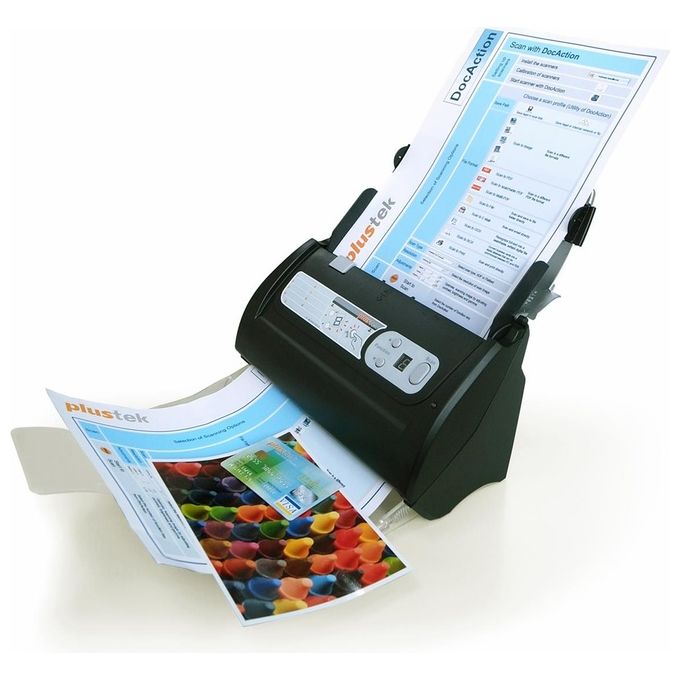 Plustek Smartoffice PS 286 PLUS Scanner Sheetfeed, spina inglese