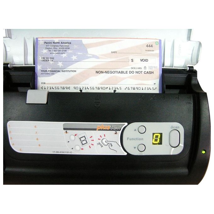 Plustek Smartoffice PS 286 PLUS Scanner Sheetfeed, spina inglese