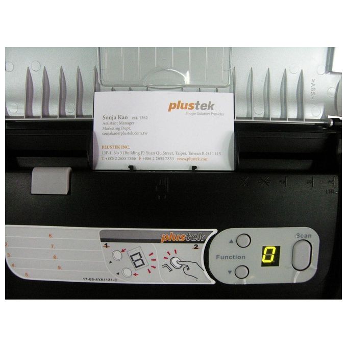 Plustek Smartoffice PS 286 PLUS Scanner Sheetfeed, spina inglese