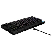 Logitech G 920-010592 PRO Tastiera Gaming Meccanica TKL Switch GX Blue RGB QWERTY USB Cavo Rimovibile colore Nero