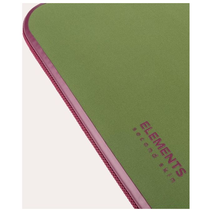 Tucano BF-E-MB213-V Elements Second Skin Custodia a Tasca Notebook 13'' Neoprene MacBook Pro Air colore Verde