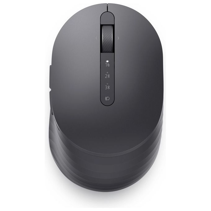 Dell MS7421W Mouse Ricaricabile Senza Fili con Connessione RF 2.4 GHz e Bluetooth 5.0 DPI Regolabile Fino a 4000 7 Pulsanti Programmabili USB-C colore Nero