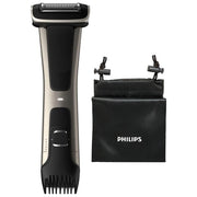 Philips BG7025-15 Bodygroom 7000 Depilatore Corpo da Uomo Wet and Dry Testina 4D Autonomia 80 min Nero