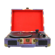 New Majestic TT-43 BT-USB-SD-AX Giradischi con Trasmissione a Cinghia Blu Uk Flag