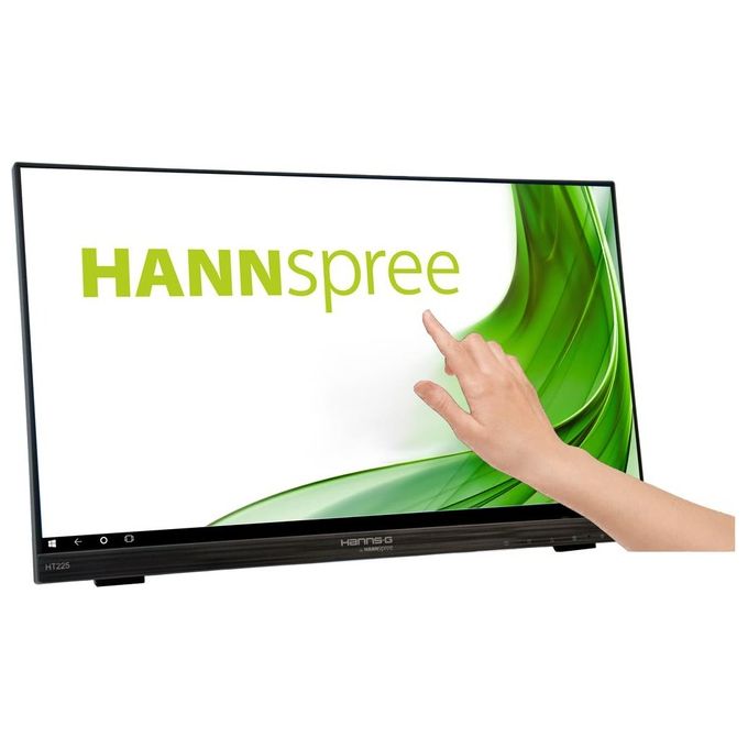 HANNSPREE Monitor Touch 21.5'' HT225HPB 1920x1080 Full HD Tempo di Risposta 7 ms