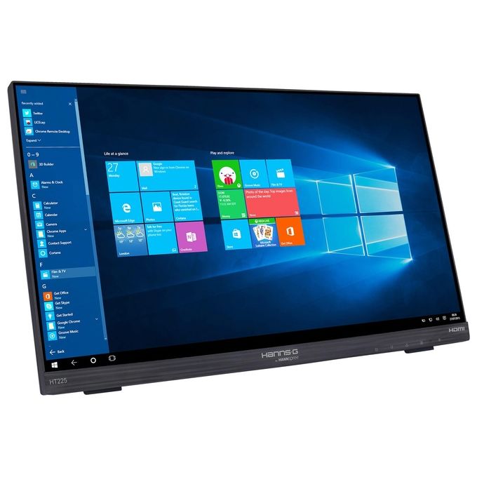 HANNSPREE Monitor Touch 21.5'' HT225HPB 1920x1080 Full HD Tempo di Risposta 7 ms