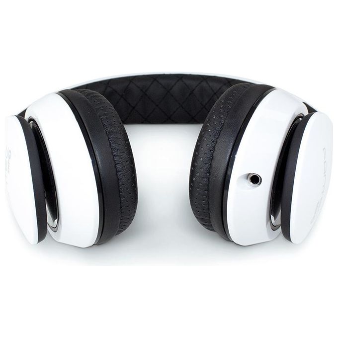 Fantec SHP-3 Cuffia a Padiglione per Telefono Cellulare Stereofonico Nero-Bianco