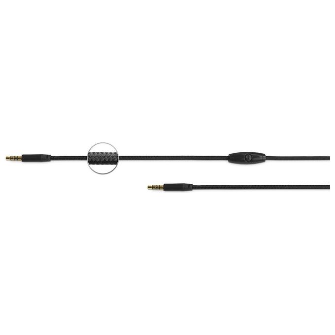 Fantec SHP-3 Cuffia a Padiglione per Telefono Cellulare Stereofonico Nero-Bianco