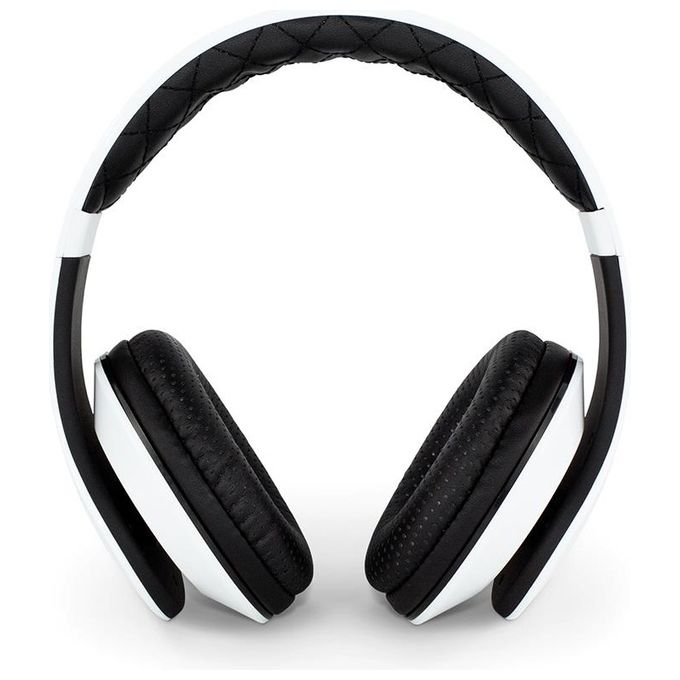 Fantec SHP-3 Cuffia a Padiglione per Telefono Cellulare Stereofonico Nero-Bianco